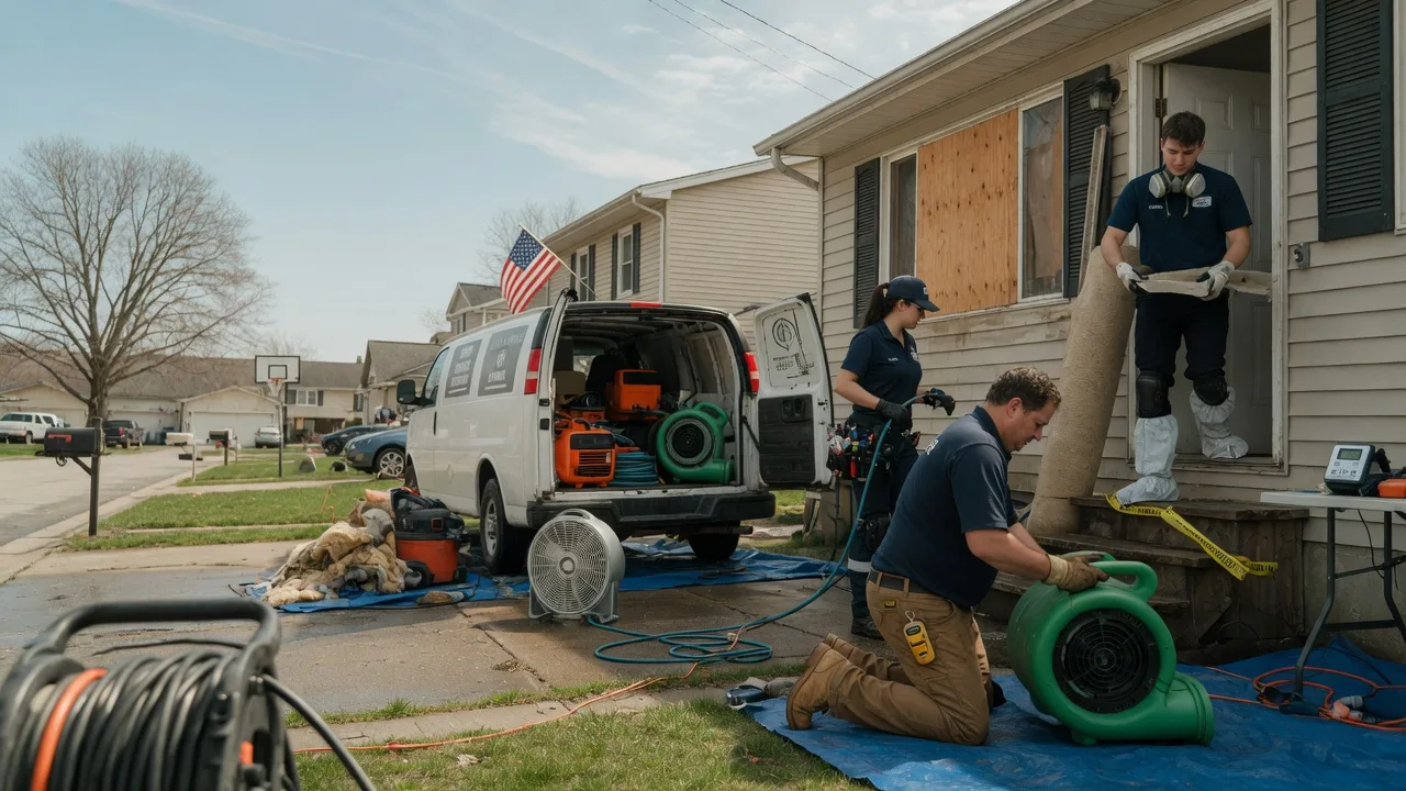 Water Damage Restoration in West Bend, IA near me